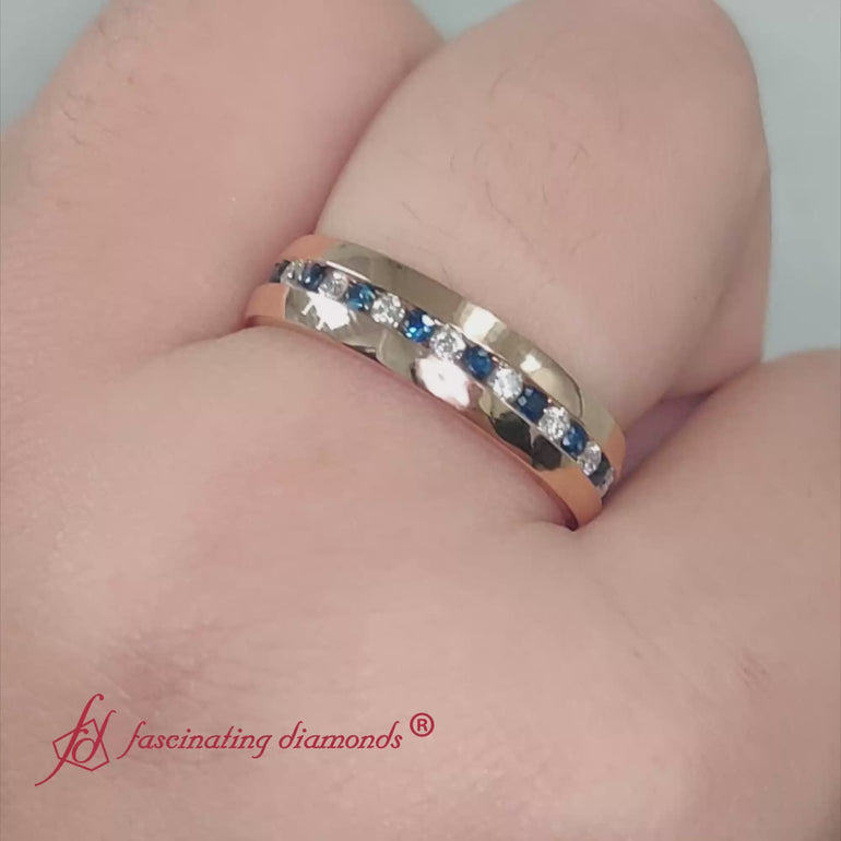 mens-channel-set-wedding-ring-with-sapphire-in-rose-gold-fdm8040-2000