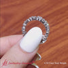 Load and play video in Gallery viewer, Alternating Pear Shaped Eternity Band