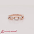 Thumbnail 3 - unusual-round-diamond-wedding-rings-in-rose-gold-FD-1122BANGLE5-NL-RG-720 x 720 