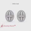 Load and play video in Gallery viewer, oval-shaped-baguette-diamond-stud-earrings-FDEAR10837-2000