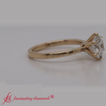 Load and play video in Gallery viewer, classic-six-prong-round-solitaire-lab-diamond-engagement-ring-in-18k-yellow-gold-fd9334ro