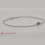 Load and play video in Gallery viewer, Bezel Set Single Chain Bracelet
