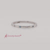 Load and play video in Gallery viewer, thin-space-out-stackable-diamond-band-with-blue-topaz-in-white-gold-FDEWB9437