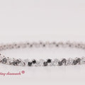 Thumbnail 1 - 5.30-carat-tennis-bracelet-women-with-black-diamond-in-white-gold-fdbrc8743