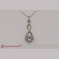 Thumbnail 1 - infinity-diamond-solitaire-pendant-in-white-gold-FDPD10486