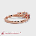 Thumbnail 17 - Round 3 Stone Trellis Engagement Ring