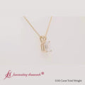 Thumbnail 10 - 0-50-ct-emerald-cut-diamond-solitaire-pendant-in-yellow-gold-fdpd8469em