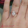 Load and play video in Gallery viewer, Oval-diamond-ring-with-hidden-halo-in-rose-gold-FD11489R-720