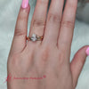 Load and play video in Gallery viewer, Pear Shaped Lab Diamond Serenity Solitaire Wedding Set In 18K Yellow Gold-FD1020-2000