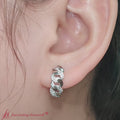 Thumbnail 10 - diamond-cuban-link-hoop-earrings-in-white-gold-fdear10831-video