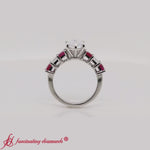 Load and play video in Gallery viewer, 7 Stone Classic Marquise Cut Engagement Ring
