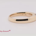 Thumbnail 76 - half-bezel-solitaire-princess-mens-comfort-fit-wedding-ring-in-yellow-gold-fdm8083