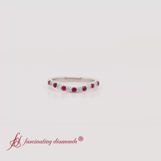 Curved-Diamond-Wedding-Ring-For-Women-With-Ruby-In-950-Platinum-FDENS2255B-720