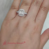 Load and play video in Gallery viewer, Art Deco Emerald Cut Engagement Ring