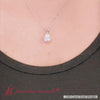 Load and play video in Gallery viewer, Pear Shaped Solitaire Necklace