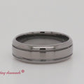 Thumbnail 13 - bevealed-inlay-mens-wedding-band-in-black-gold-fdm8566b