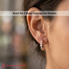 bezel-half-round-cut-diamond-hoop-earring-in-14K-rose-gold-FDEAR86441GS