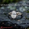 Oval-Shaped-Bezel-Set-Split-Shank-Lab-Diamond-Ring-In-14K-White-Gold-FD11229OVR