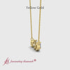 Load and play video in Gallery viewer, 3-stone-diamond-pendant-in-gold-fdpd11019-video
