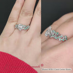 Load and play video in Gallery viewer, filigree-wide-band-pear-emerald-engagement-ring-in-white-gold-fd10089per-fancyvideo-nl-wg
