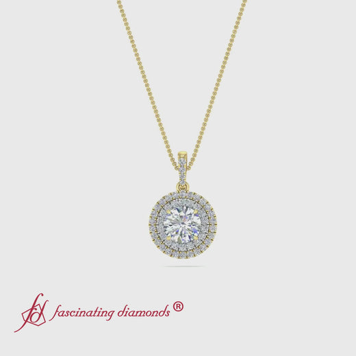 1-carat-double-halo-diamond-round-pendant-necklace-in-yellow-gold-fdpd1190-video