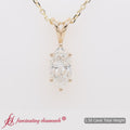 Thumbnail 74 - Marquise Cut Solitaire Pendant