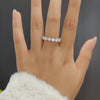 Load and play video in Gallery viewer, 4-carat-round-diamond-shared-prong-eternity-wedding-ring-in-white-gold-FDEWB9477_4.00CT