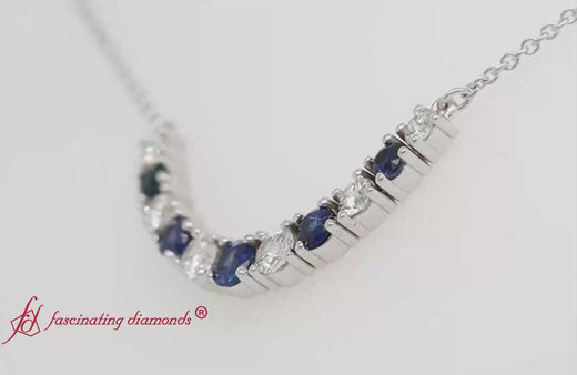 1-carat-diamond-graduated-smile-necklace-with-sapphire-in-white-gold-fdpd9195-video