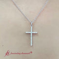 Thumbnail 4 - simple-diamond-cross-pendant-in-white-gold-fdpd10797-720