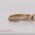 Thumbnail 5 - Twisted Vine Delicate Engagement Ring
