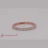 Load and play video in Gallery viewer, French Pave Eternity Diamond Band