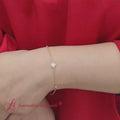 Thumbnail 1 - round-halo-chain-diamond-bracelet-in-yellow-gold-FDBRC9637-720 (1)