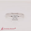 Load and play video in Gallery viewer, Asscher-cut-thin-classic-solitaire-engagement-ring-in-white-gold-720 x 720 - FD9358-1.04CT-AS