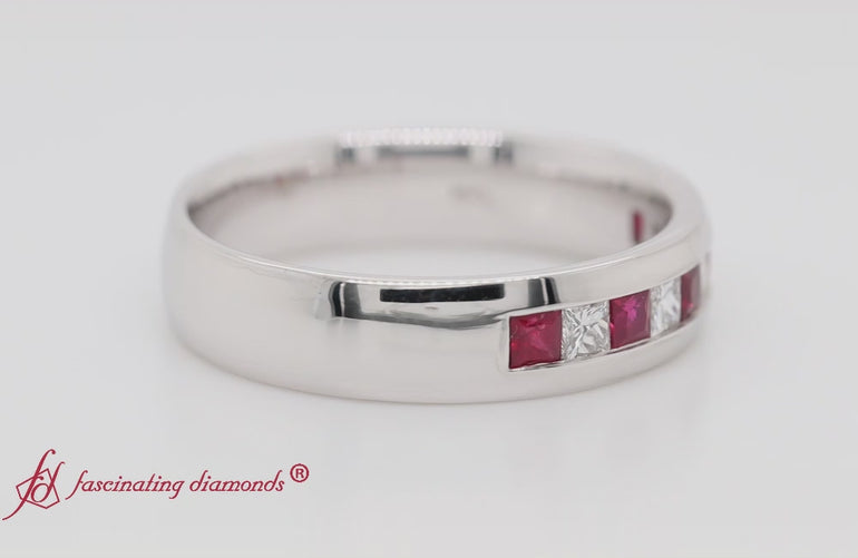 channel-set-princess-cut-diamond-band-for-men-with-ruby-in-14k-white-gold-fdmr1097-1000