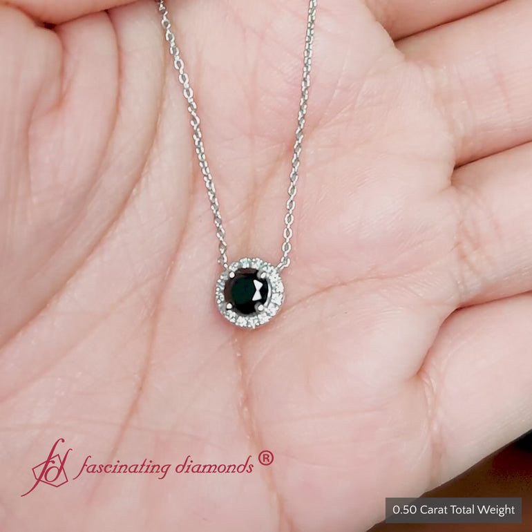 half-carat-black-diamond-halo-necklace-in-white-gold-fdpd10984-0-50-ct-gs-vid