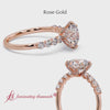 Load and play video in Gallery viewer, Prong Studded Accented Solitaire Ring