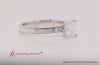 Load and play video in Gallery viewer, 1-carat-princess-cut-glossy-milgrain-single-stone-engagement-ring-in-14k-white-gold-fdenr8985