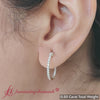 Load and play video in Gallery viewer, u-prong-hoop-diamond-earring-in-yellow-gold-fdear10803-fancy