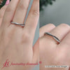 Load and play video in Gallery viewer, Petite Twisted Vine Stacking Ring
