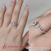 Load and play video in Gallery viewer, twisted-split-oval-shaped-vine-engagement-ring-in-white-gold-FDENR3211OV