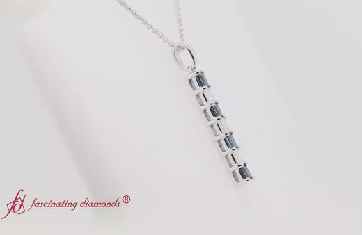 vertical-bar-necklace-seven-princess-cut-diamond-with-sapphire-in-white-gold-fdpd8416-video1