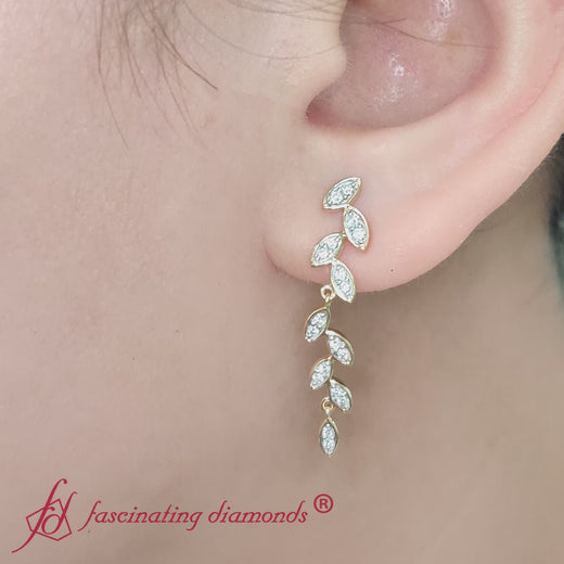 pave-diamond-leaf-drop-earring-in-yellow-gold-fdear8334-fancyvideo