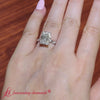 Load and play video in Gallery viewer, radiant-cut-twisted-vine-engagement-ring-in-white-gold-FD9127RAR-NL-WG-720 x 720 - FDENR9127-4.03CT-R