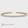Load and play video in Gallery viewer, 2-carat-diamond-tennis-bracelet-in-yellow-gold-render-fdbrc8635ro-2-00-ct-2000