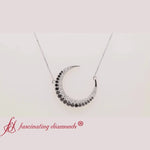 Load and play video in Gallery viewer, Moon Pendant Necklace
