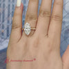 Load and play video in Gallery viewer, marquise-lab-diamond-solitaire-ring-with-pave-accents-in-14k-yellow-gold-fd11145r