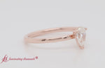 Load and play video in Gallery viewer, Pear+Thin+Classic+Solitaire+Diamond+Engagement+Ring+In+14K+Rose+Gold-FD9358R
