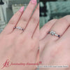 Load and play video in Gallery viewer, Heart Shaped Floating Marquise Accent Diamond Ring