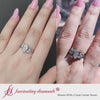 Marquise Lab Diamond Bezel Set Nature Inspired Marquise Cut Engagement Ring In 14K White Gold-FD10962R-2000