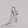 Load and play video in Gallery viewer, twisted-cross-diamond-pendant-in-white-gold-fdpd10796-video